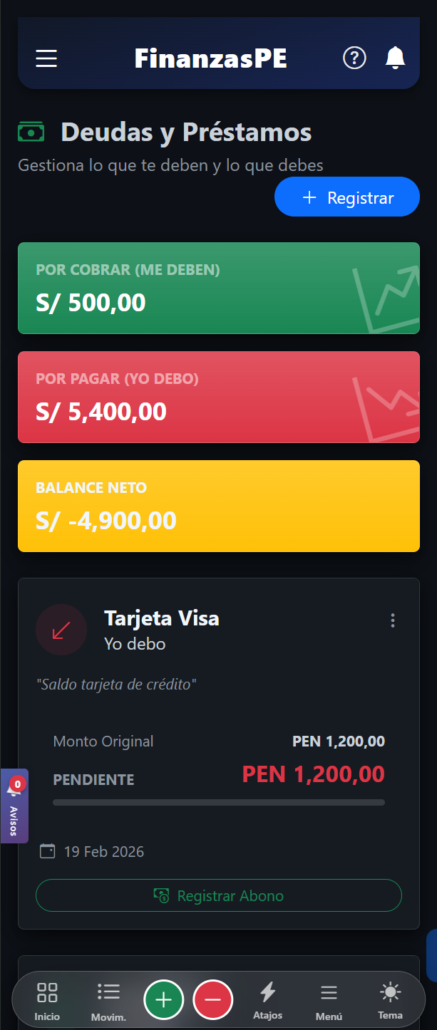 Sistema FinanzasPE - Licencia - Imagen 16