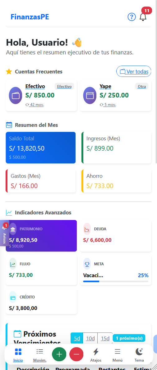 Sistema FinanzasPE - Licencia - Imagen 4