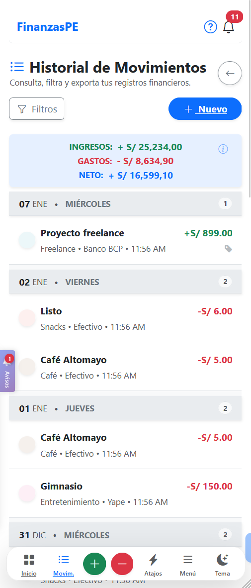 Sistema FinanzasPE - Licencia - Imagen 6